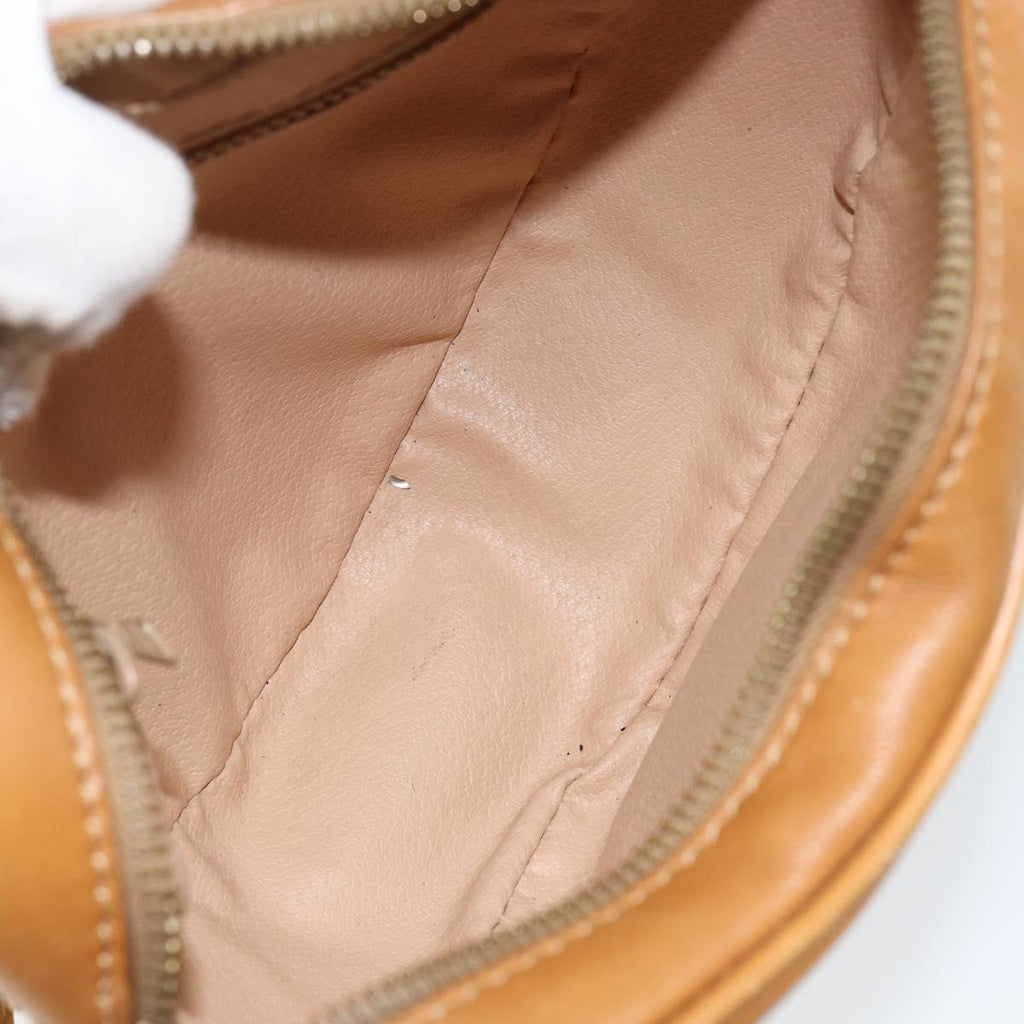 Celine White Macadam Heart Shoulder Bag