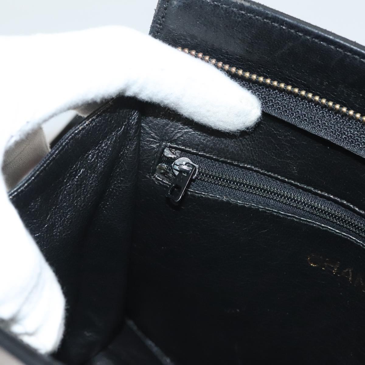 Chanel Black Leather Crossbody