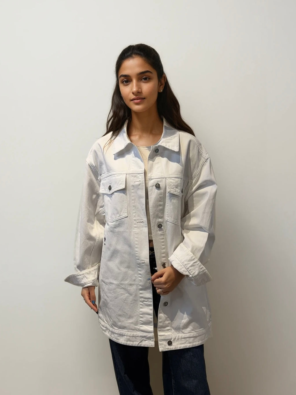 Dior White Jean Jacket