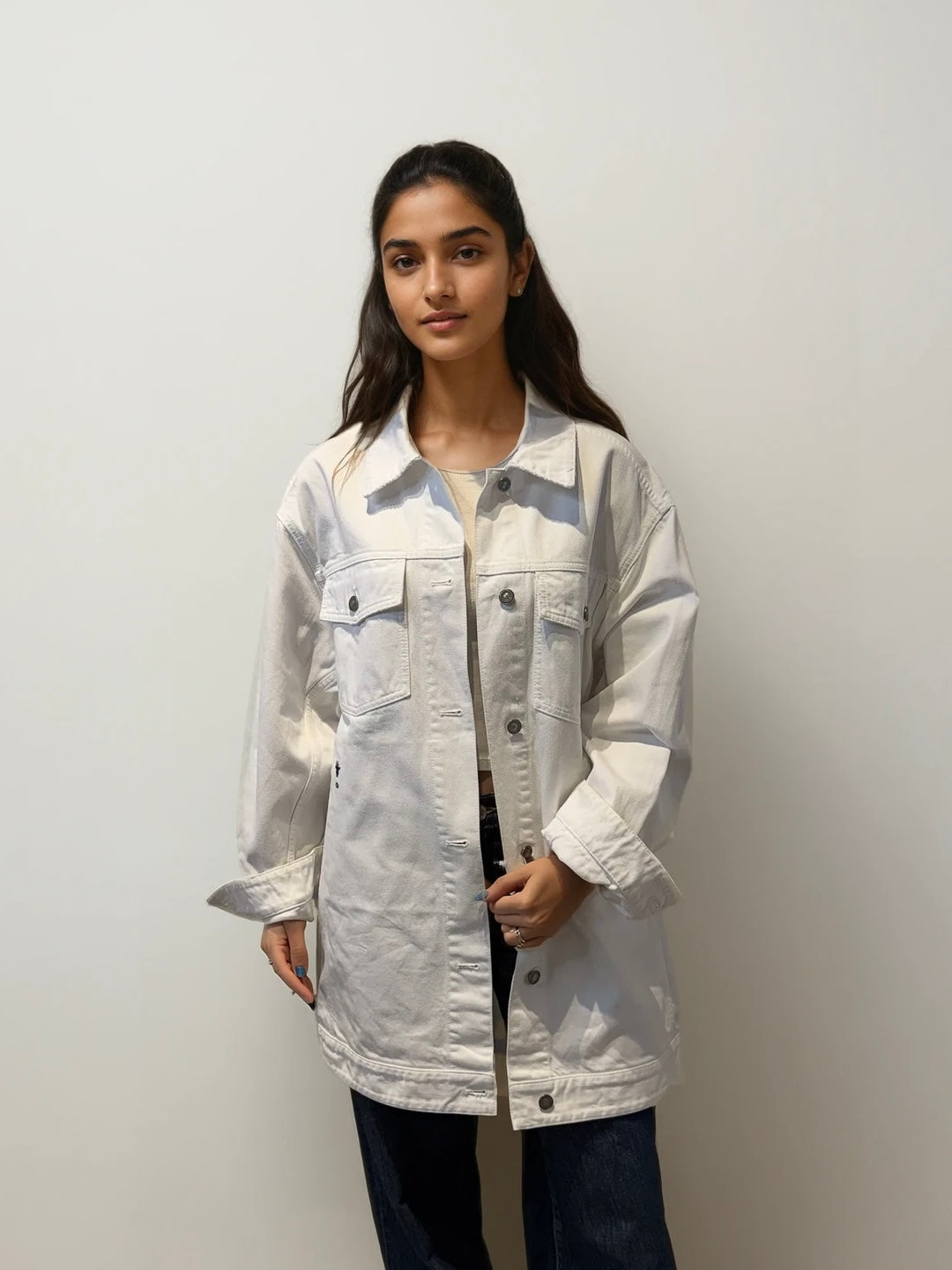 Dior White Jean Jacket