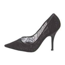 Load image into Gallery viewer, YSL Black Lace Pumps
