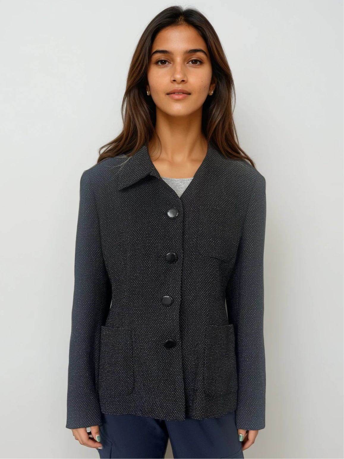 Max Mara Button Blazer