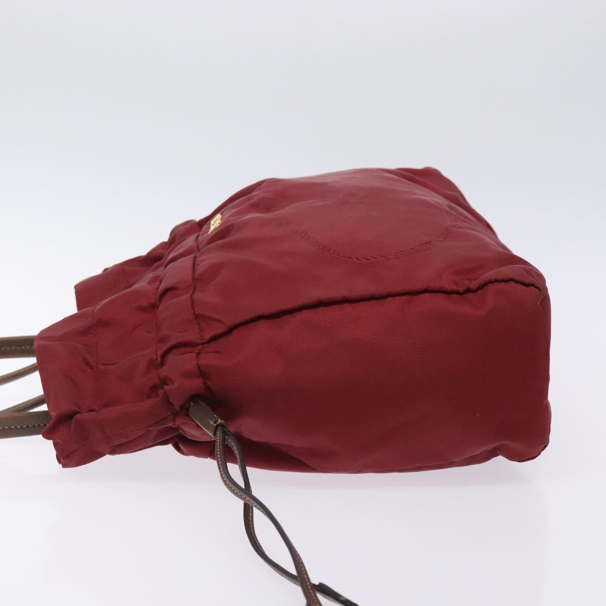 Prada Red Drawstring Handbag