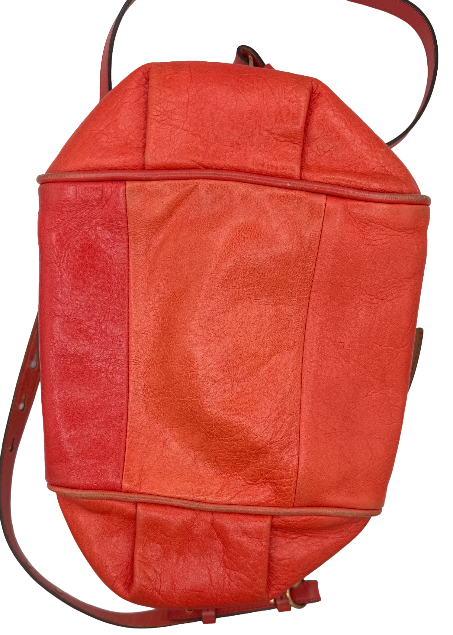 Chloe Orange Leather Handbag