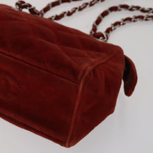 Load image into Gallery viewer, Chanel Red Velvet Shoulder Bag
