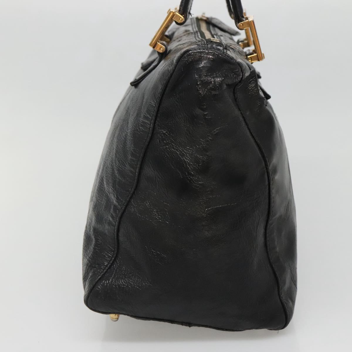 Fendi Black Leather Handbag