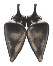 Load image into Gallery viewer, YSL Black Lace Pumps
