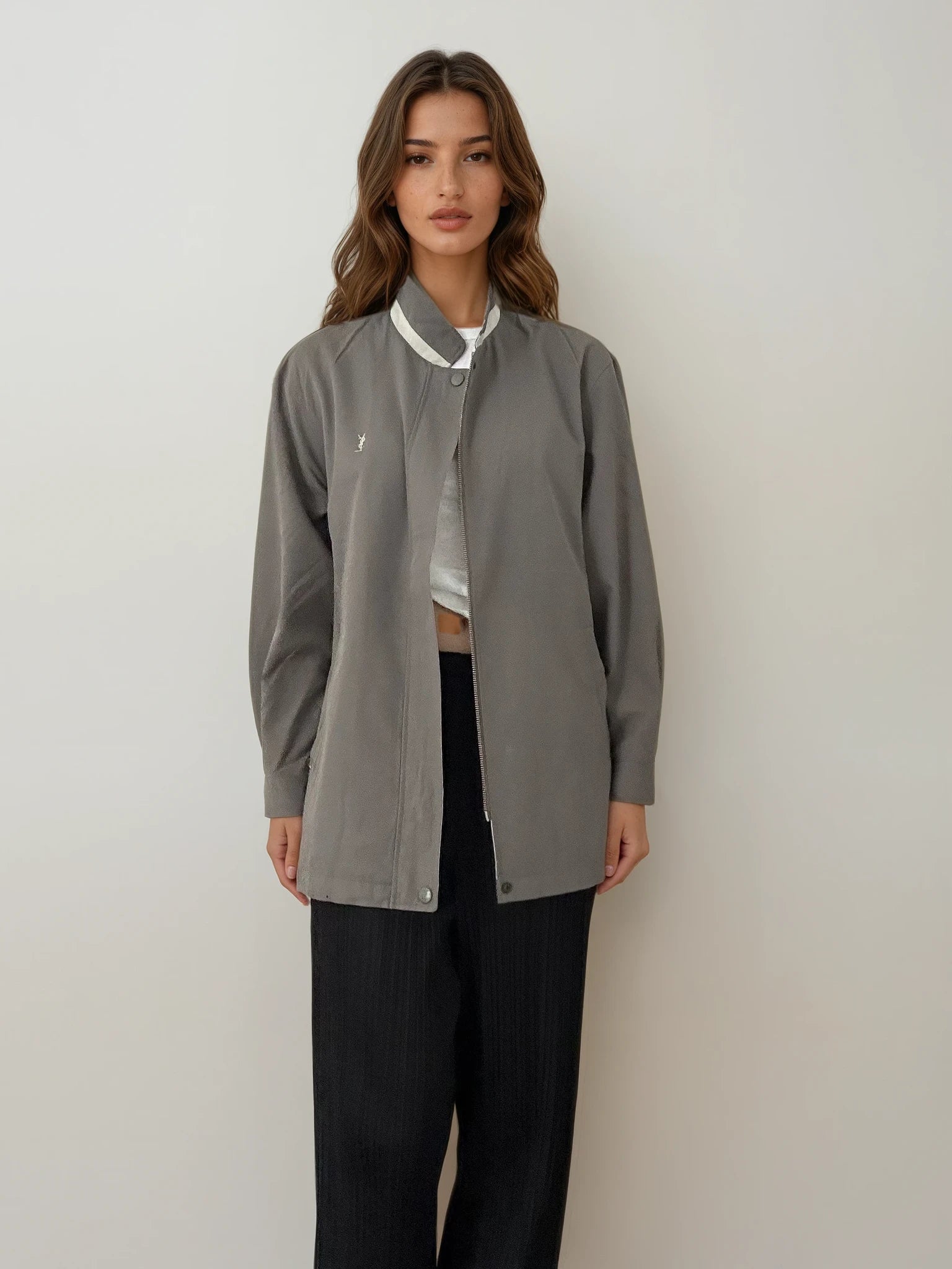 YSL Grey Bomber