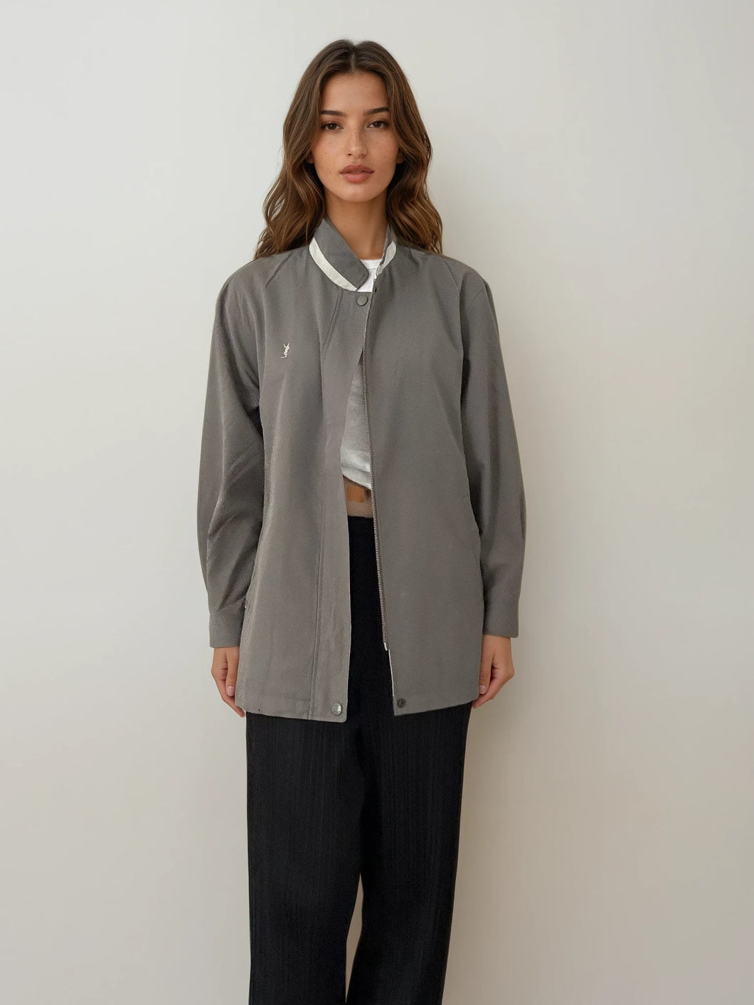 YSL Grey Bomber