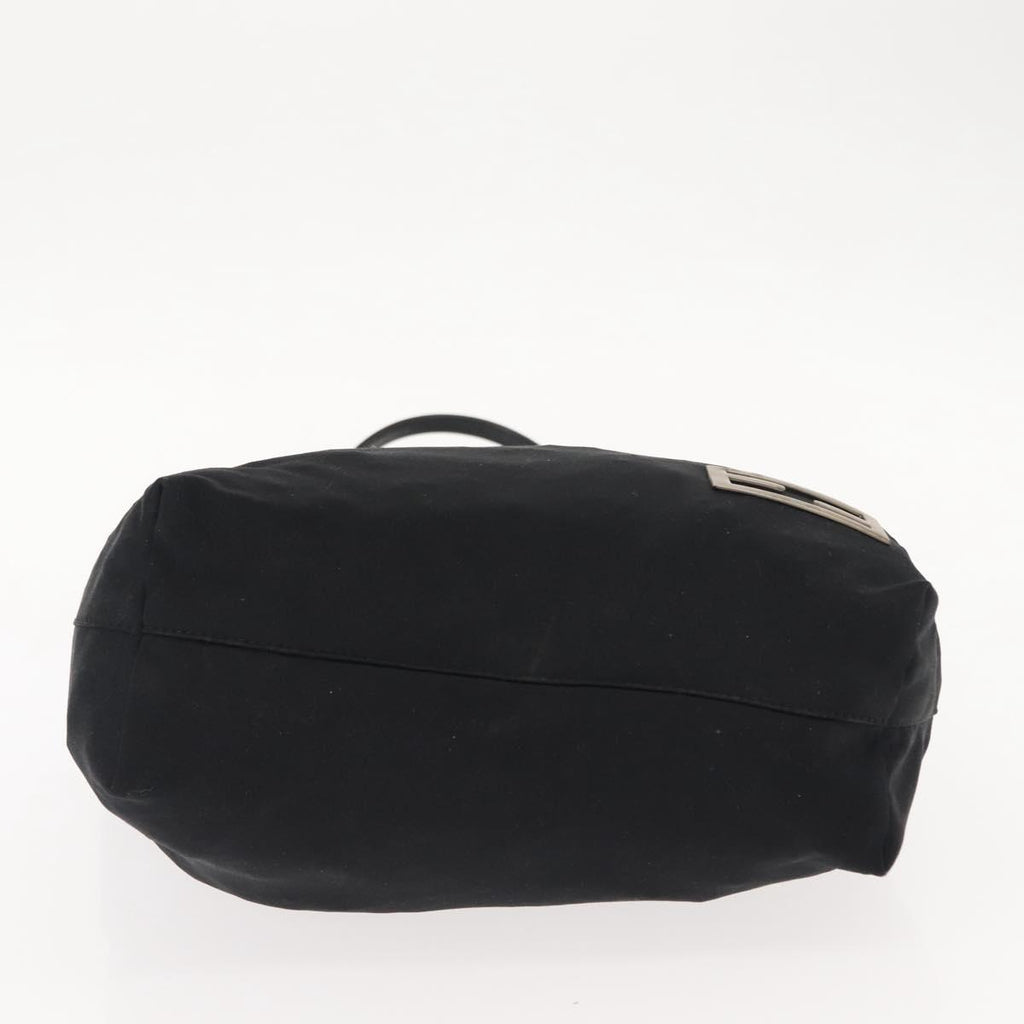 Fendi Black Nylon Baguette Tote
