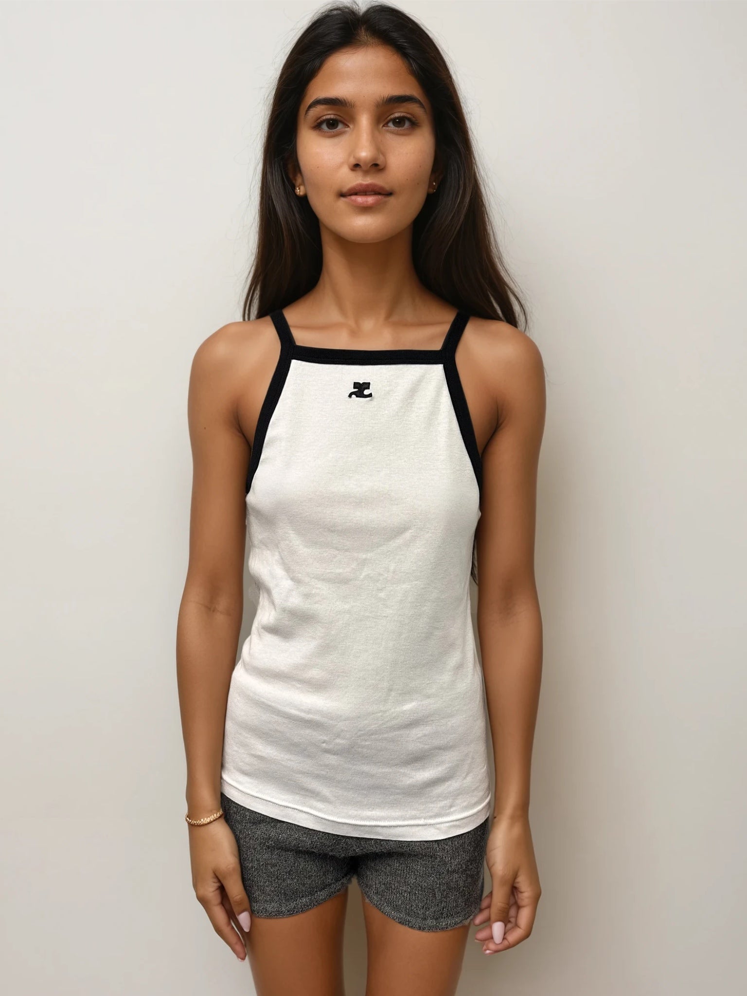 Courreges Logo Tank