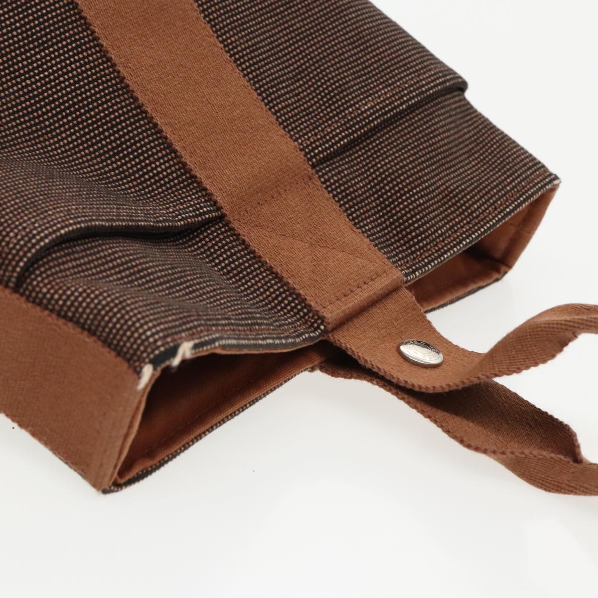 Hermès Canvas Handbag