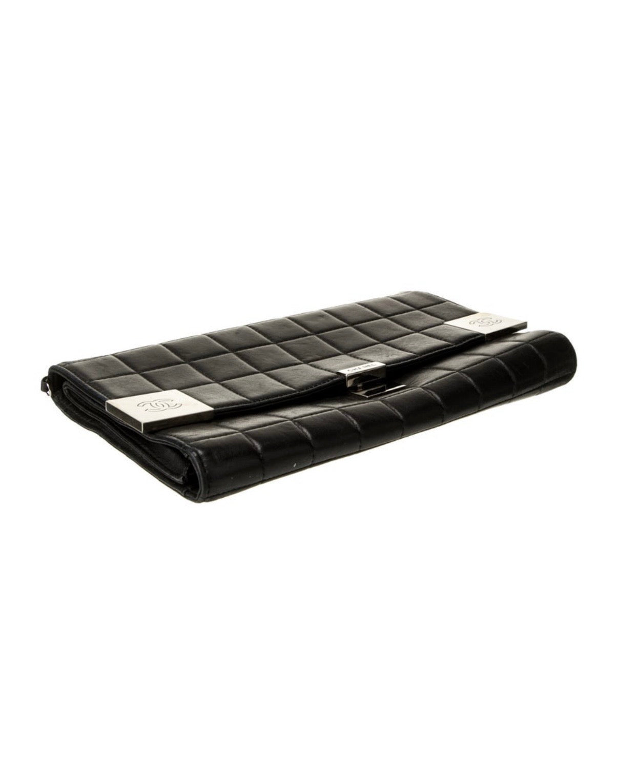 Chanel Black and Silver Shoulder Bag