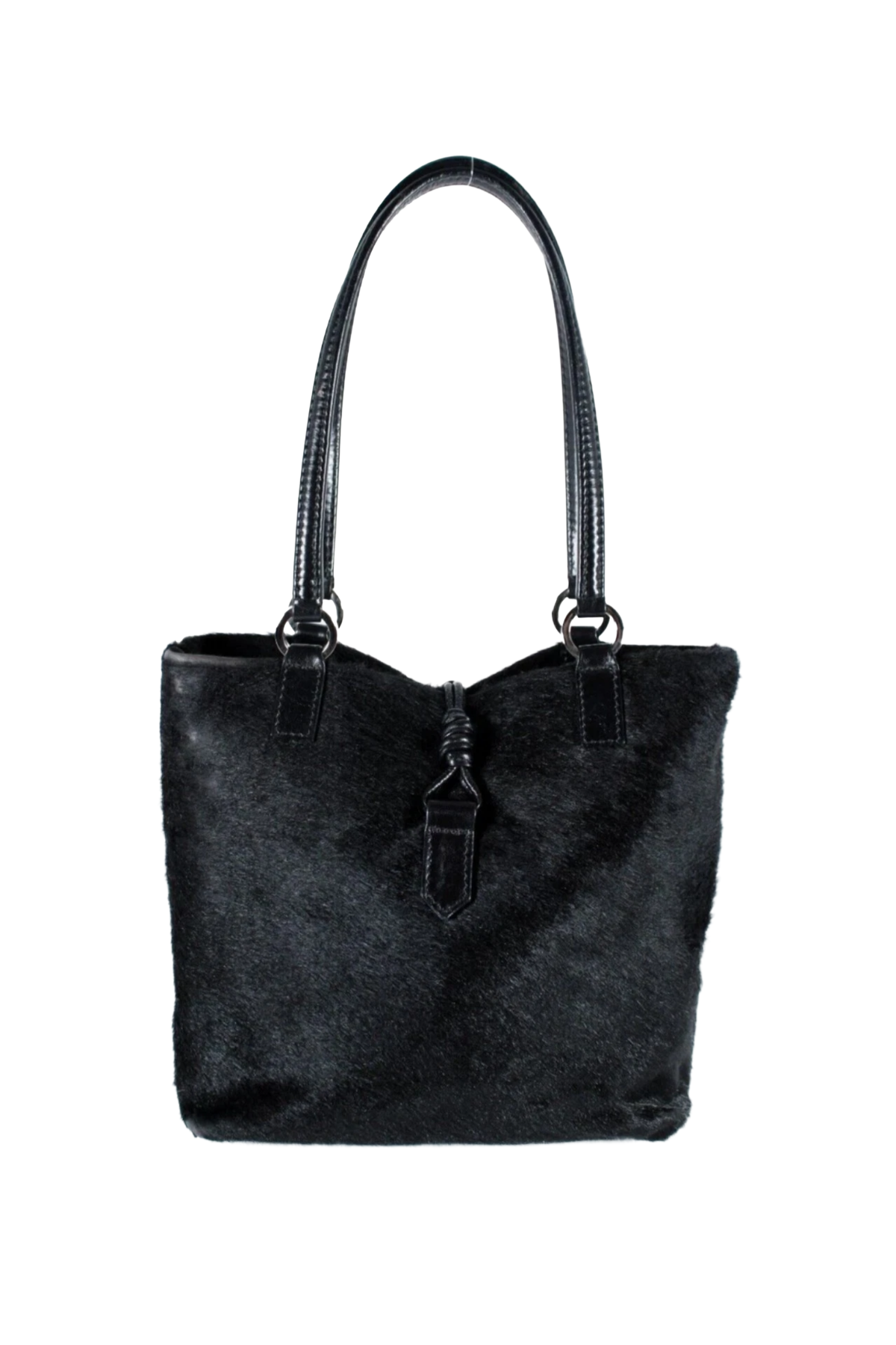 Valentino Black Ponyhair Tote