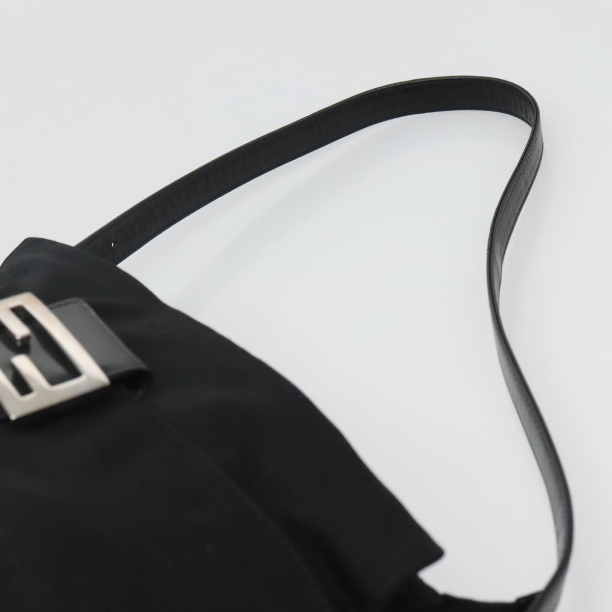 Fendi Black Rectangle Baguette