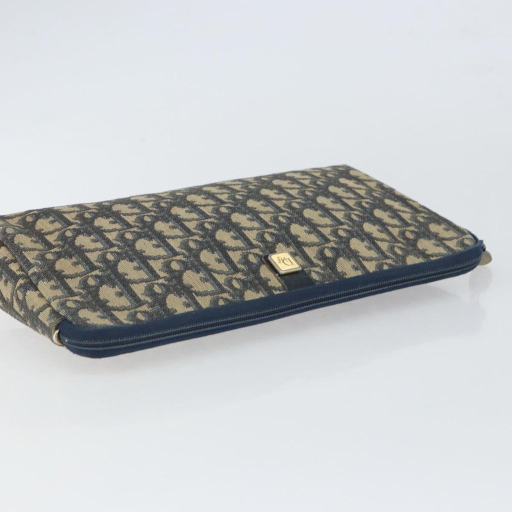 Dior Navy Trotter Clutch