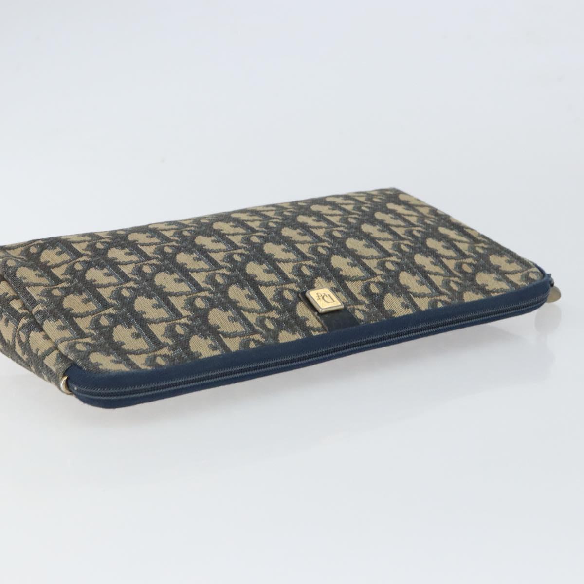 Dior Navy Trotter Clutch