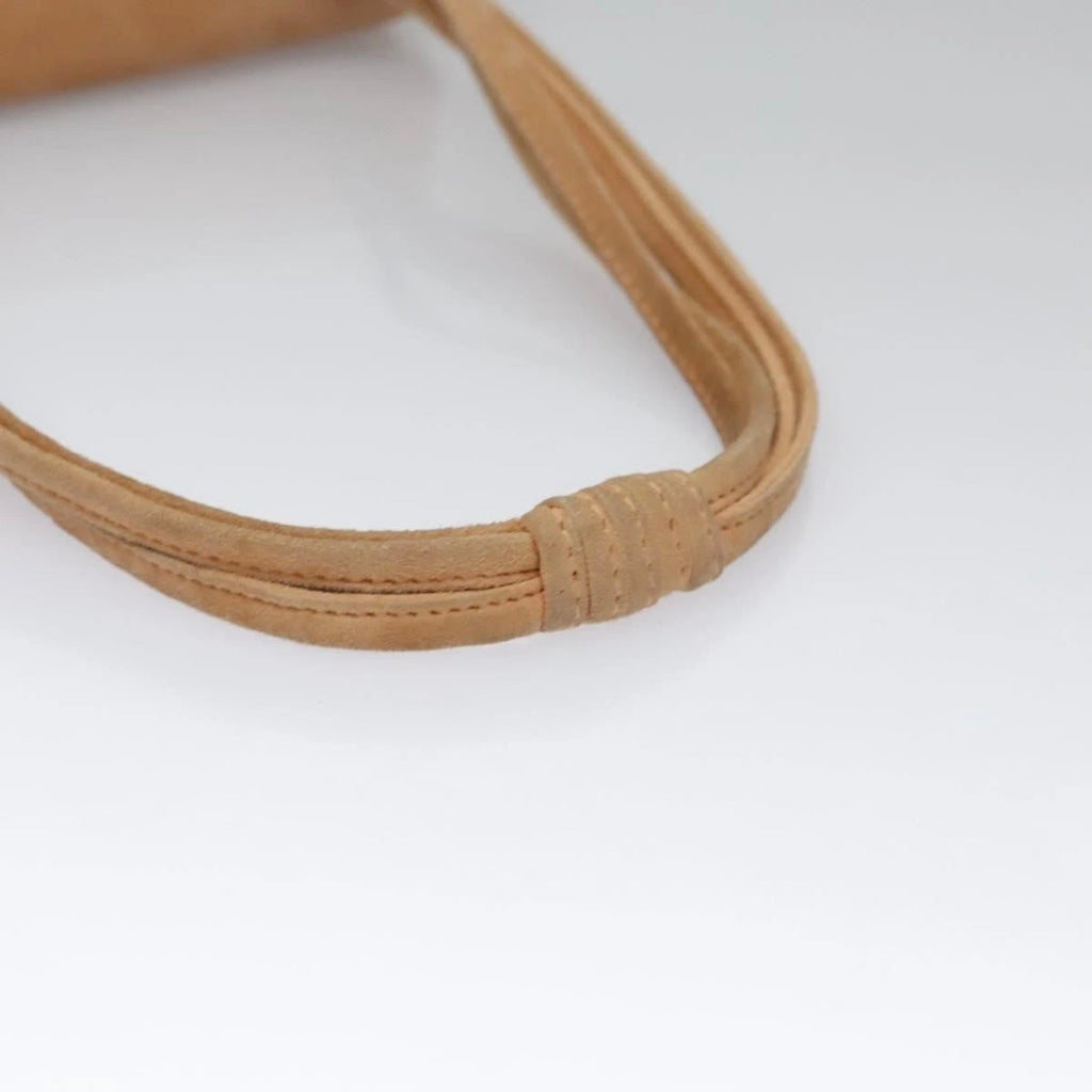 Chanel Pink Suede Flap Bag