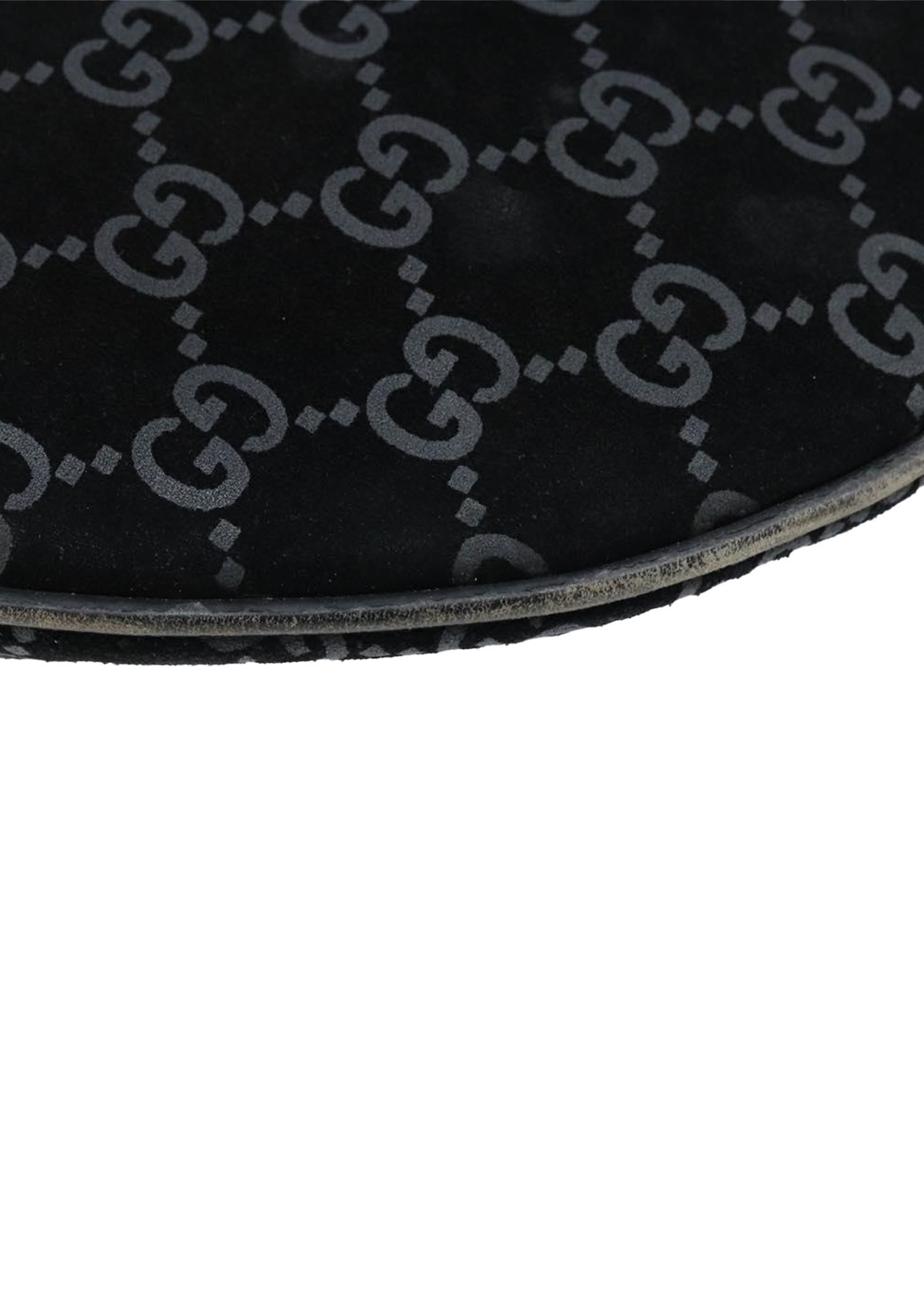 Gucci Tom Ford Black Monogram Shoulder Bag