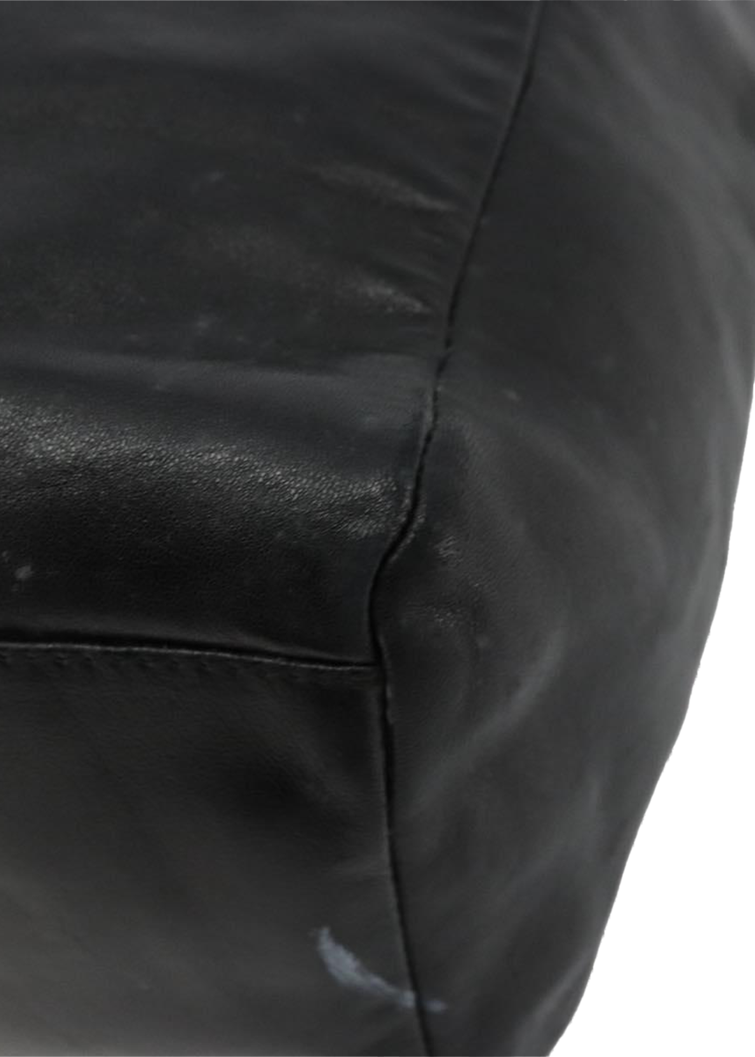 Prada Black Leather Tote