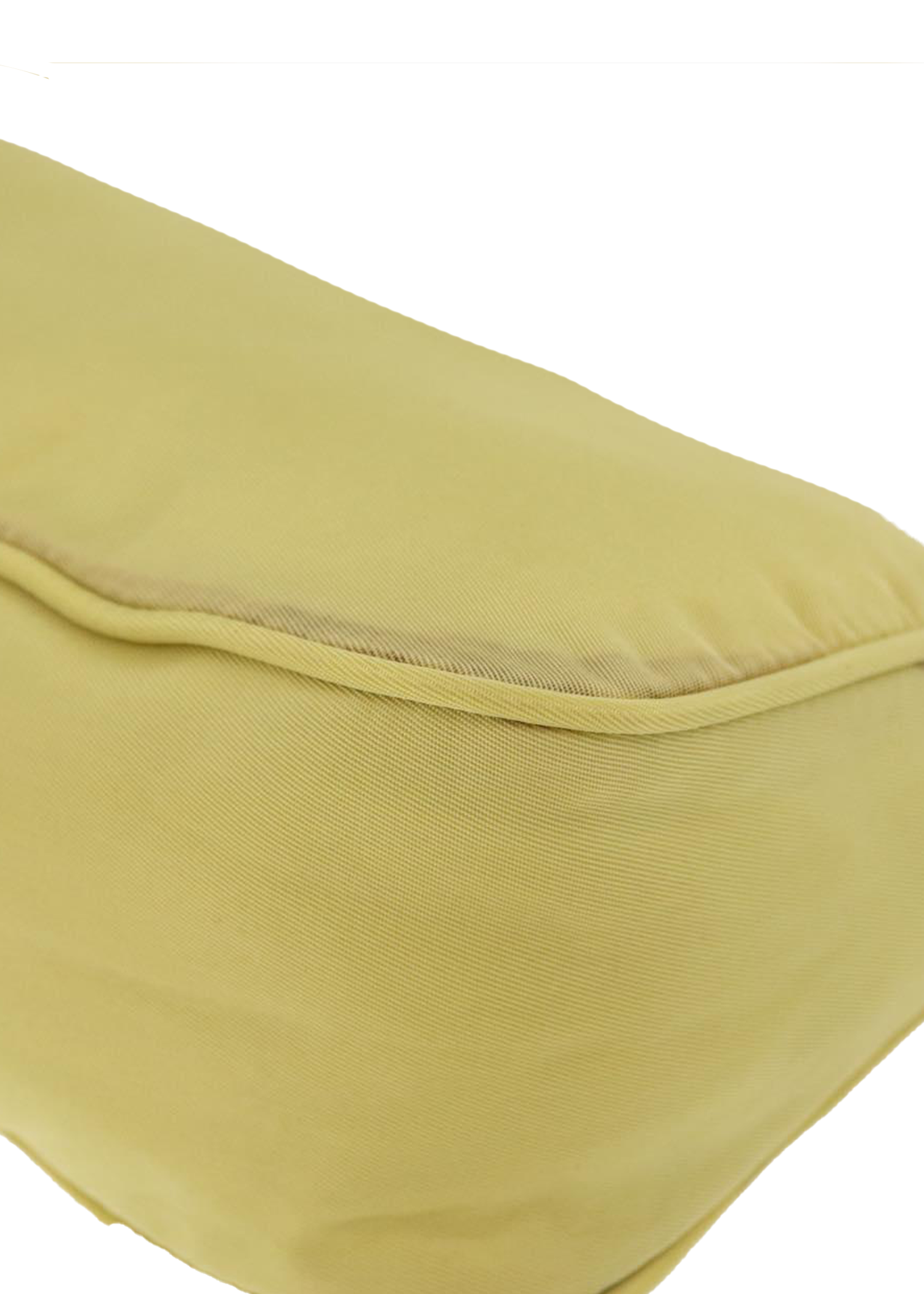 Prada Yellow Nylon Pochette