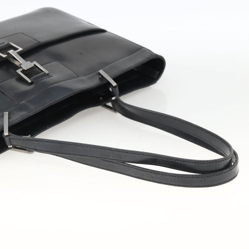 Gucci Black Leather Shoulder Bag