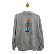 Load image into Gallery viewer, Ralph Lauren Grey Polo Bear Hoodie
