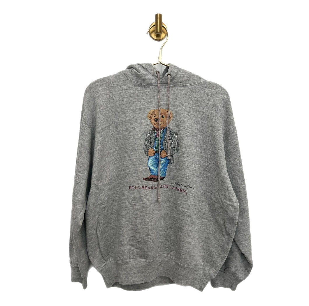 Ralph Lauren Grey Polo Bear Hoodie