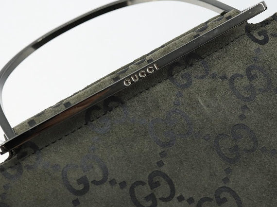 Gucci Tom Ford Suede Handbag
