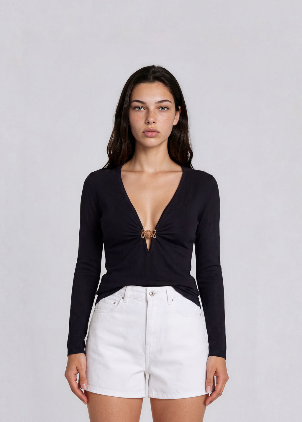Cavalli V-Neck Sweater