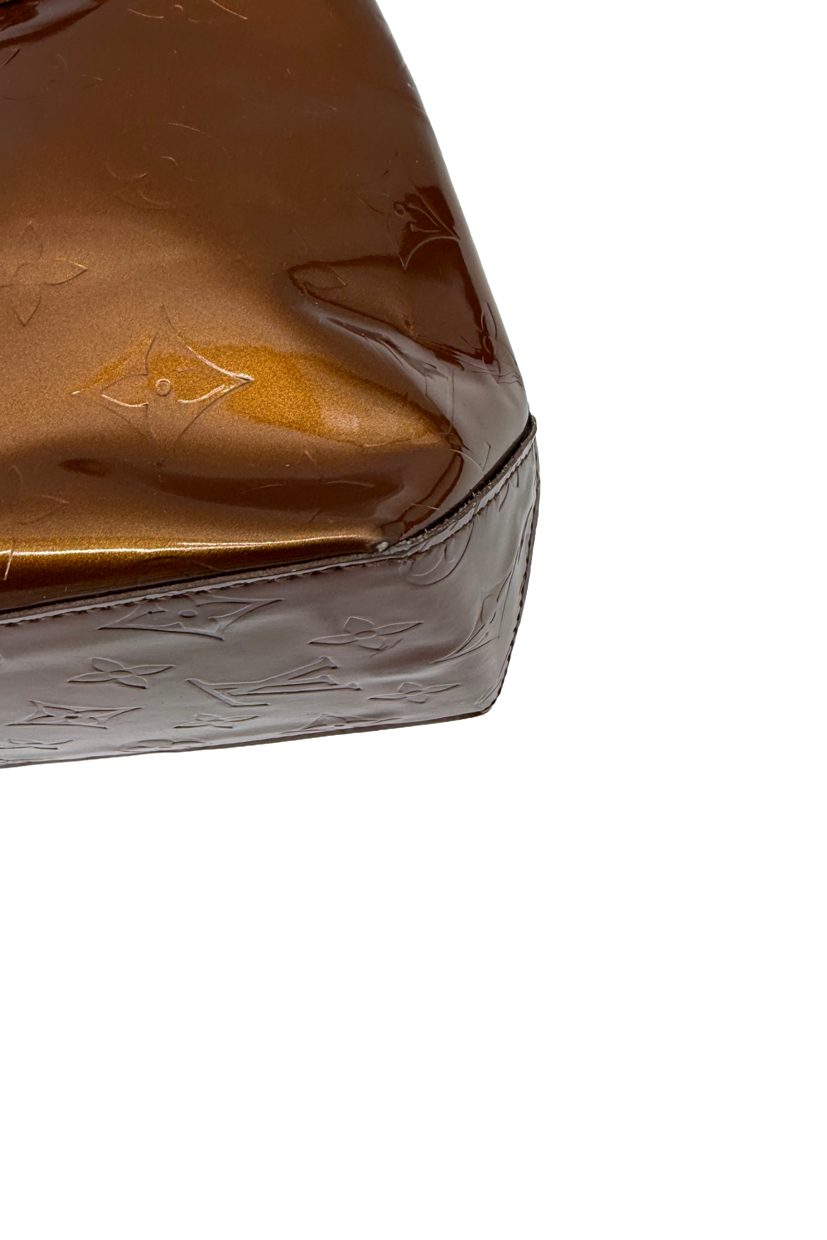 Louis Vuitton Brown Vernis Mini Tote