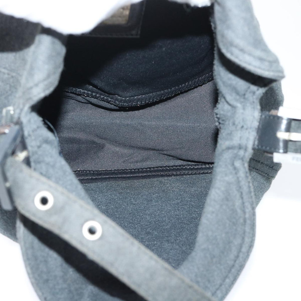 Fendi Grey Rounded Baguette