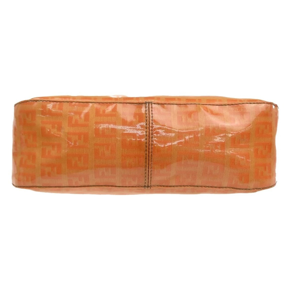 Fendi Pink Zucchino Patent Baguette
