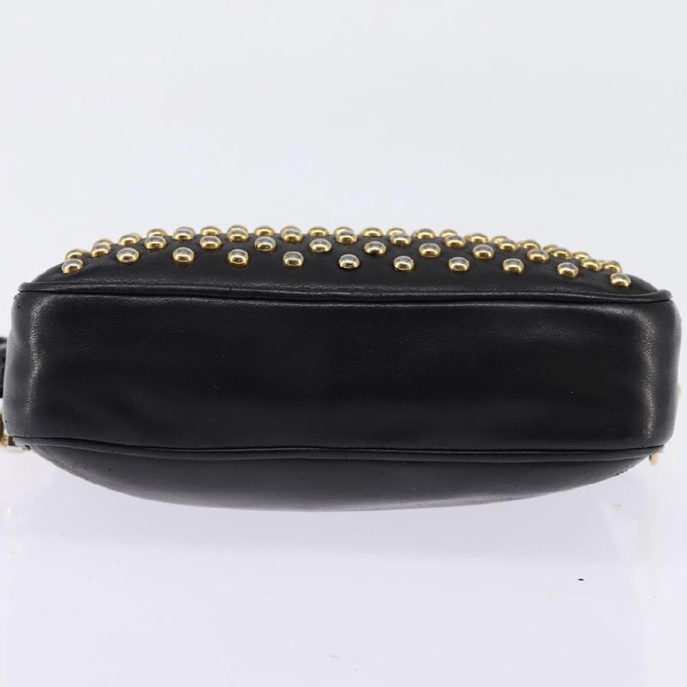 Miu Miu Black Studded Handbag
