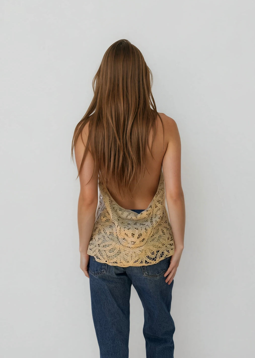 Ralph Lauren Lace Halter Top
