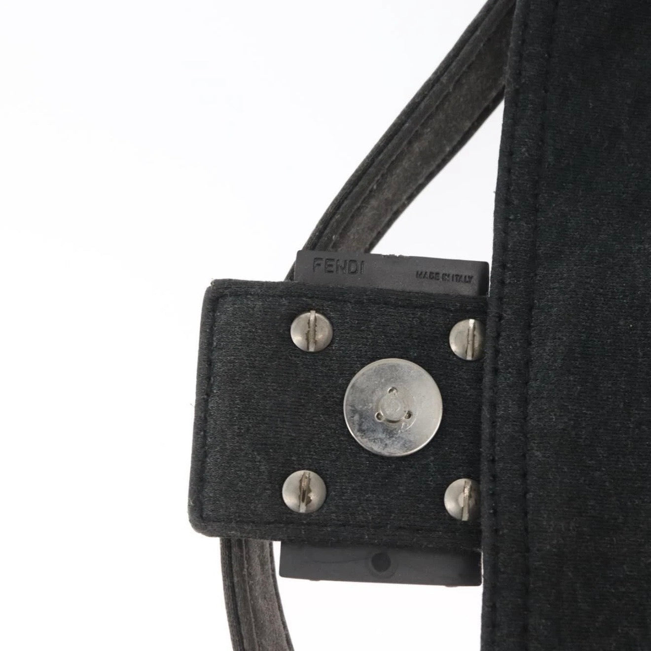 Fendi Grey Baguette