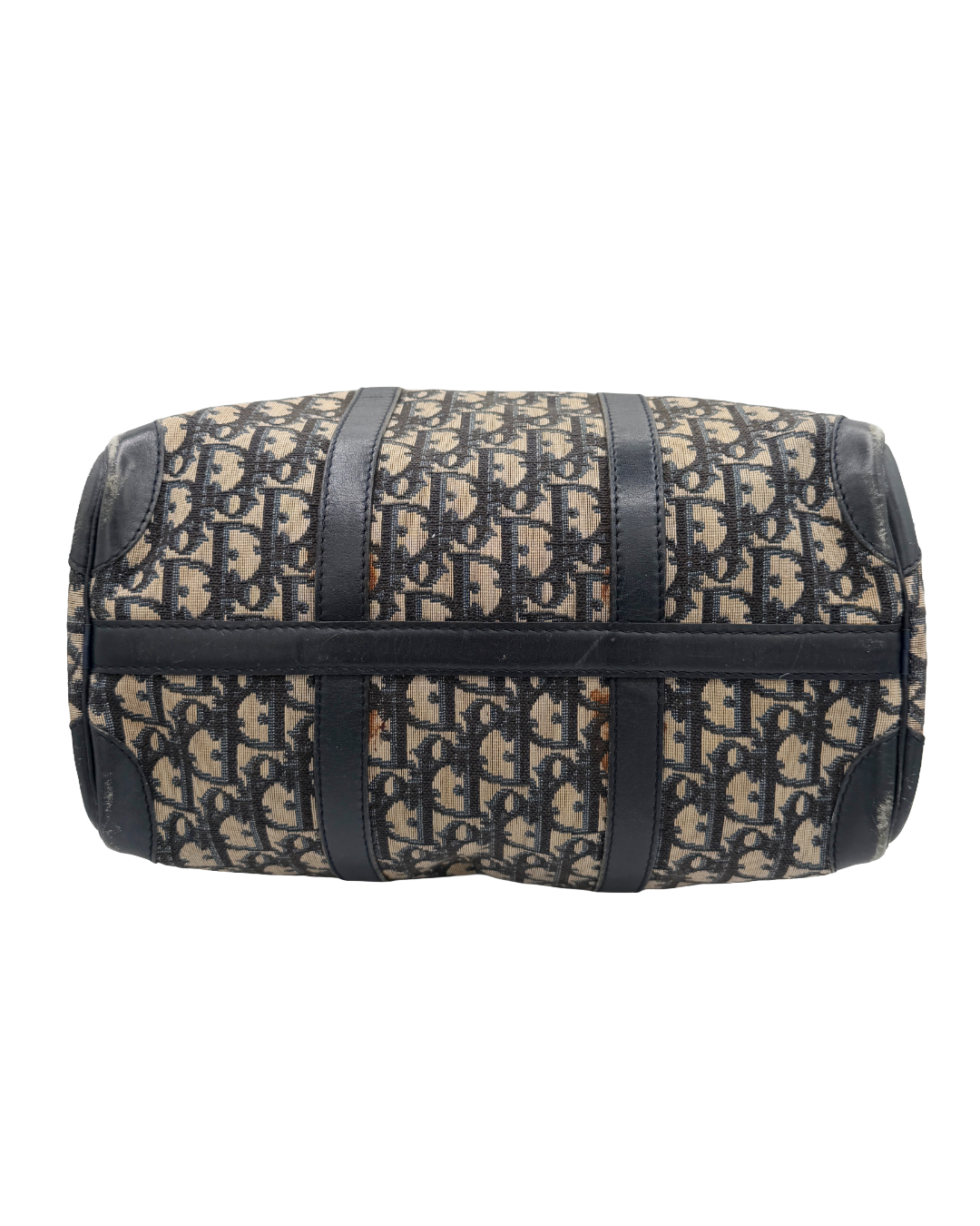 Dior Navy Trotter Boston Bag