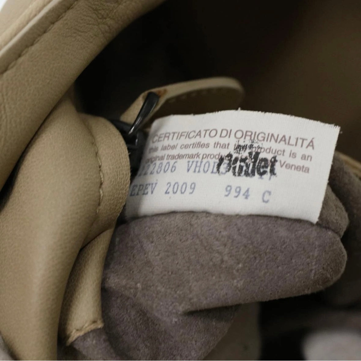 Bottega Veneta Tan Hobo Bag