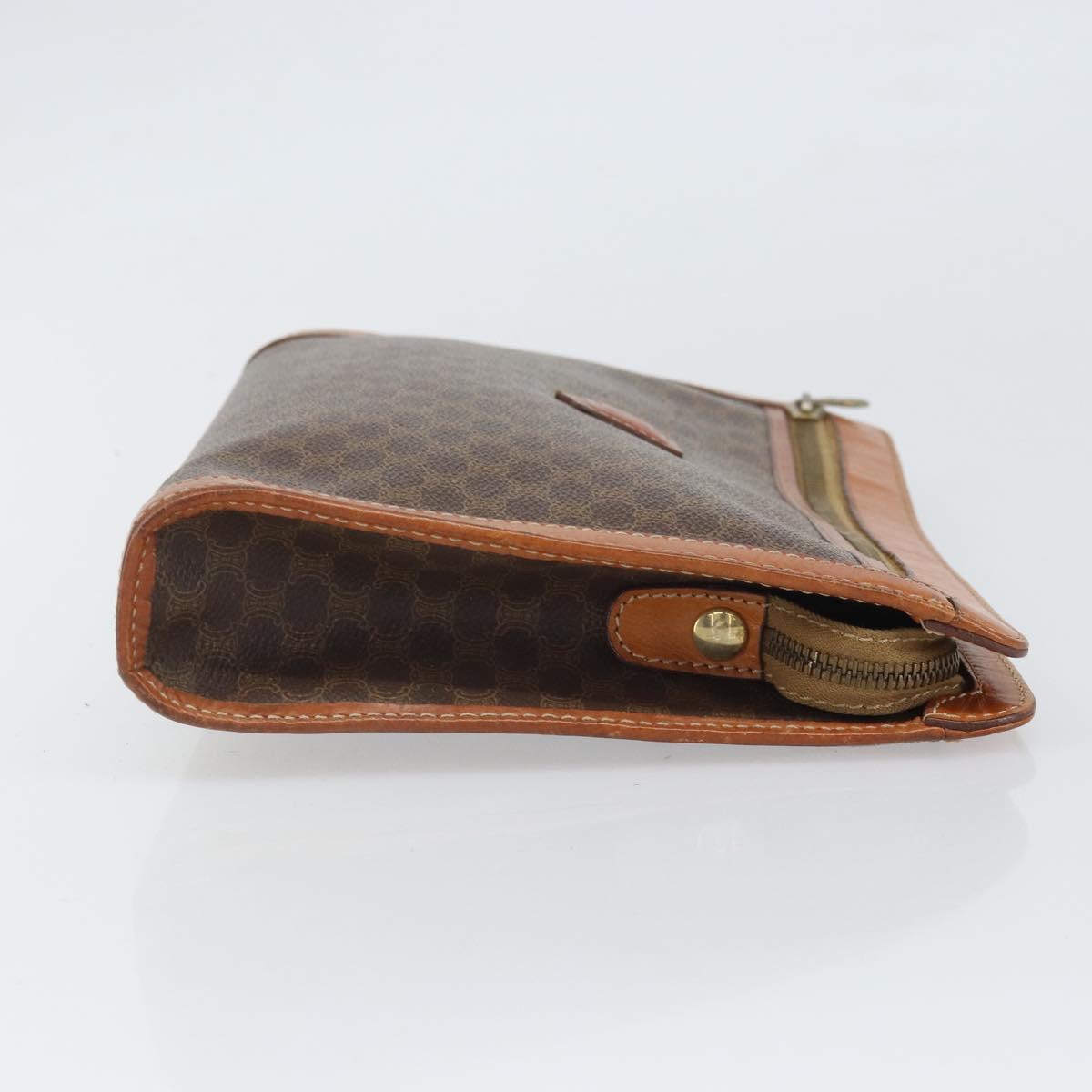 Celine Brown Macadam Clutch