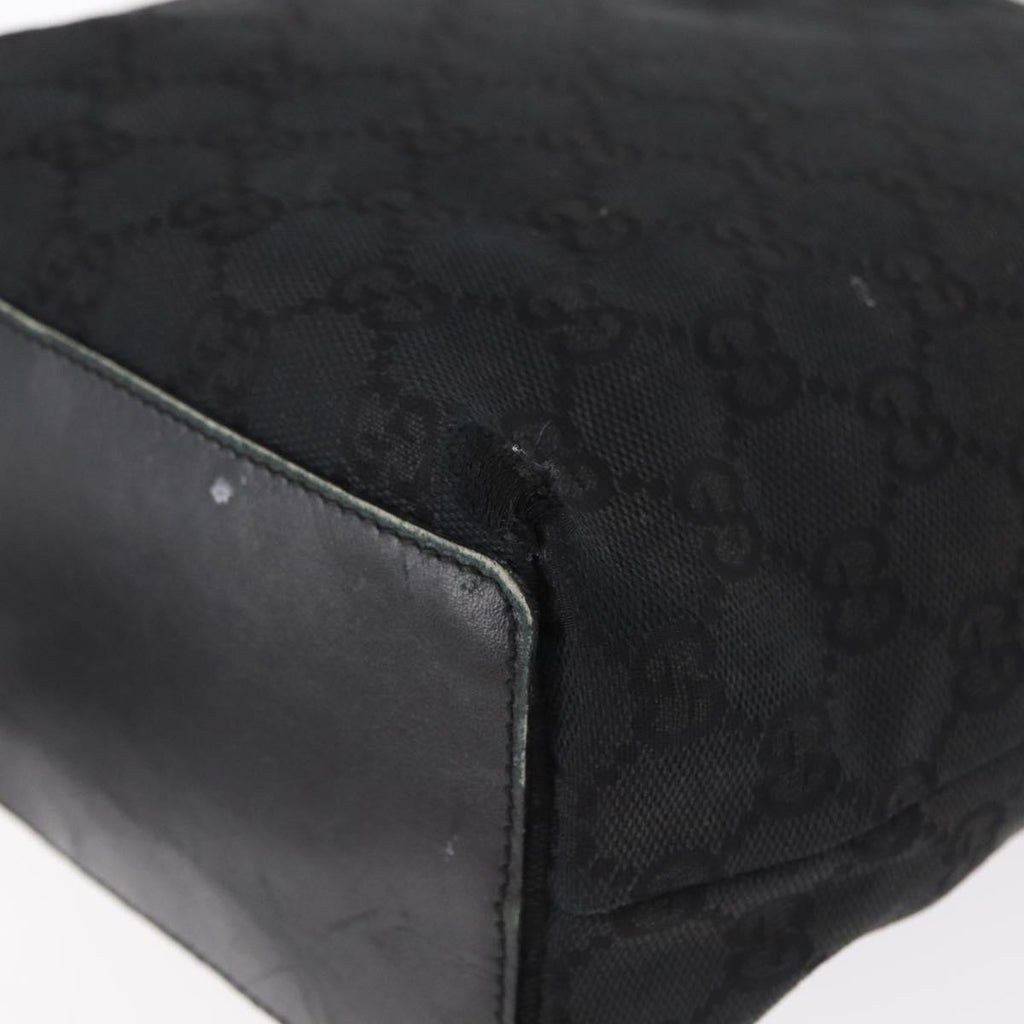 Gucci Black Monogram Tote Bag