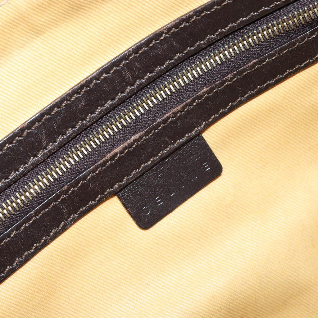 Celine Brown and Cream Handbag