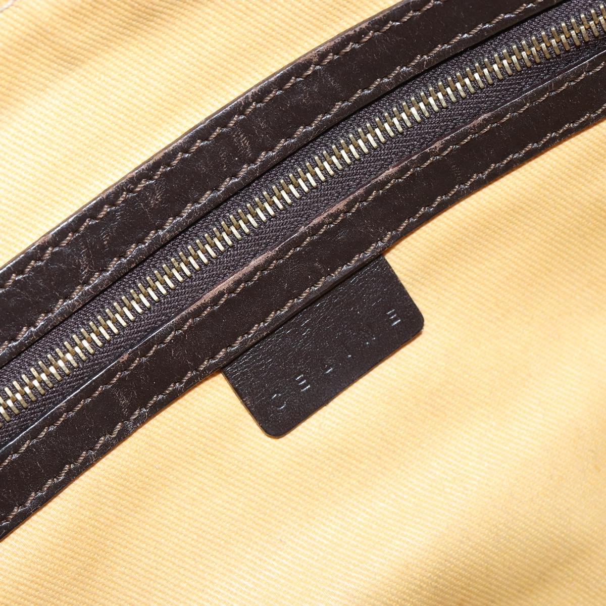 Celine Brown and Cream Handbag