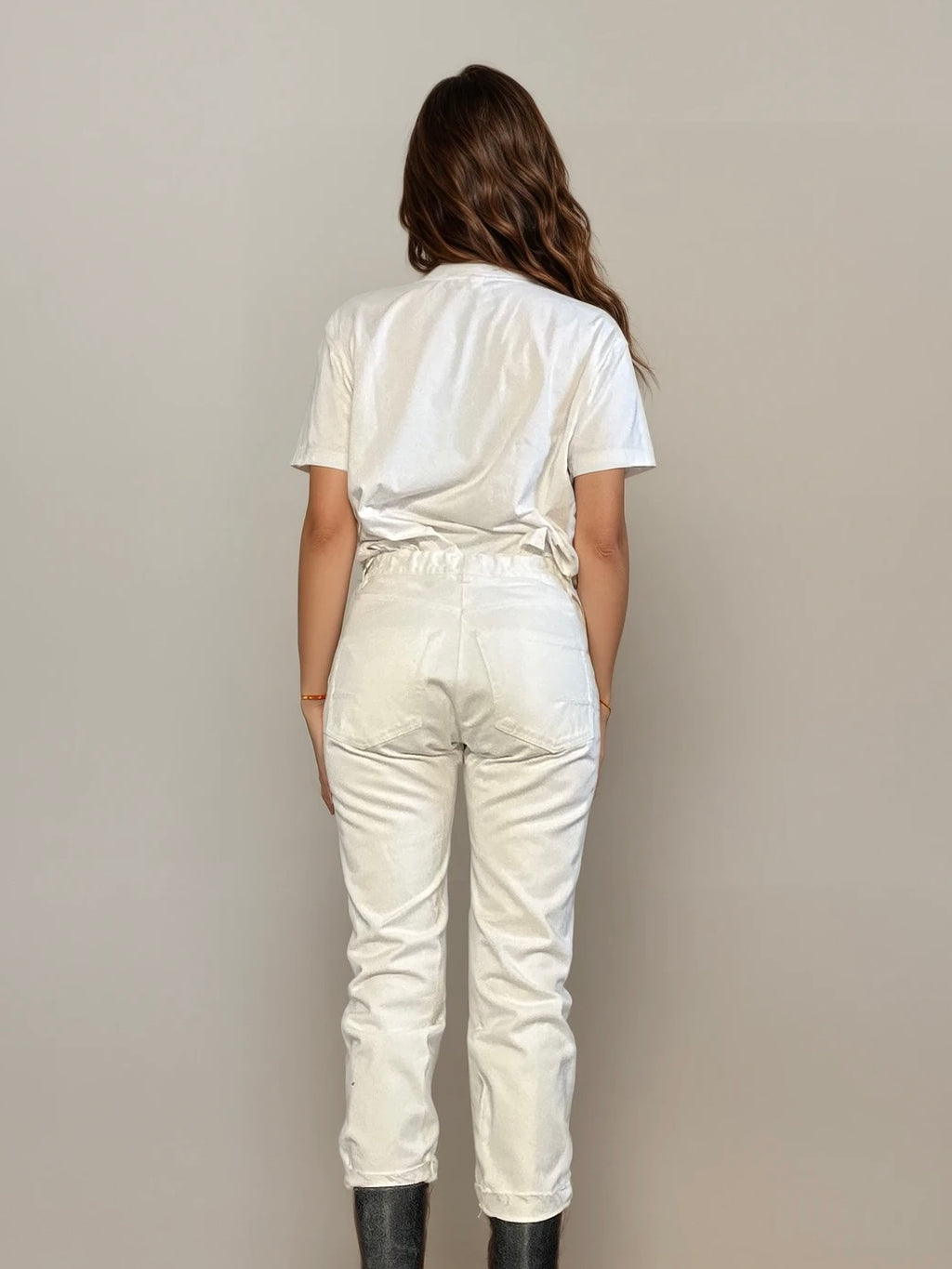 Dior White Jeans