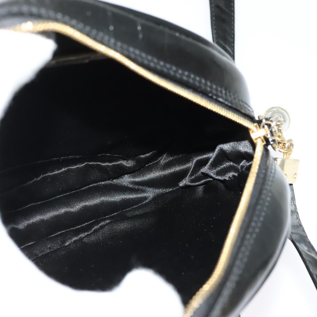 Bottega Veneta Black Patent Crossbody