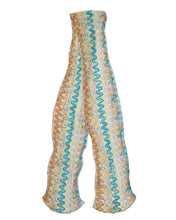 Load image into Gallery viewer, Missoni Blue and Tan Printed Scarf/Sarong

