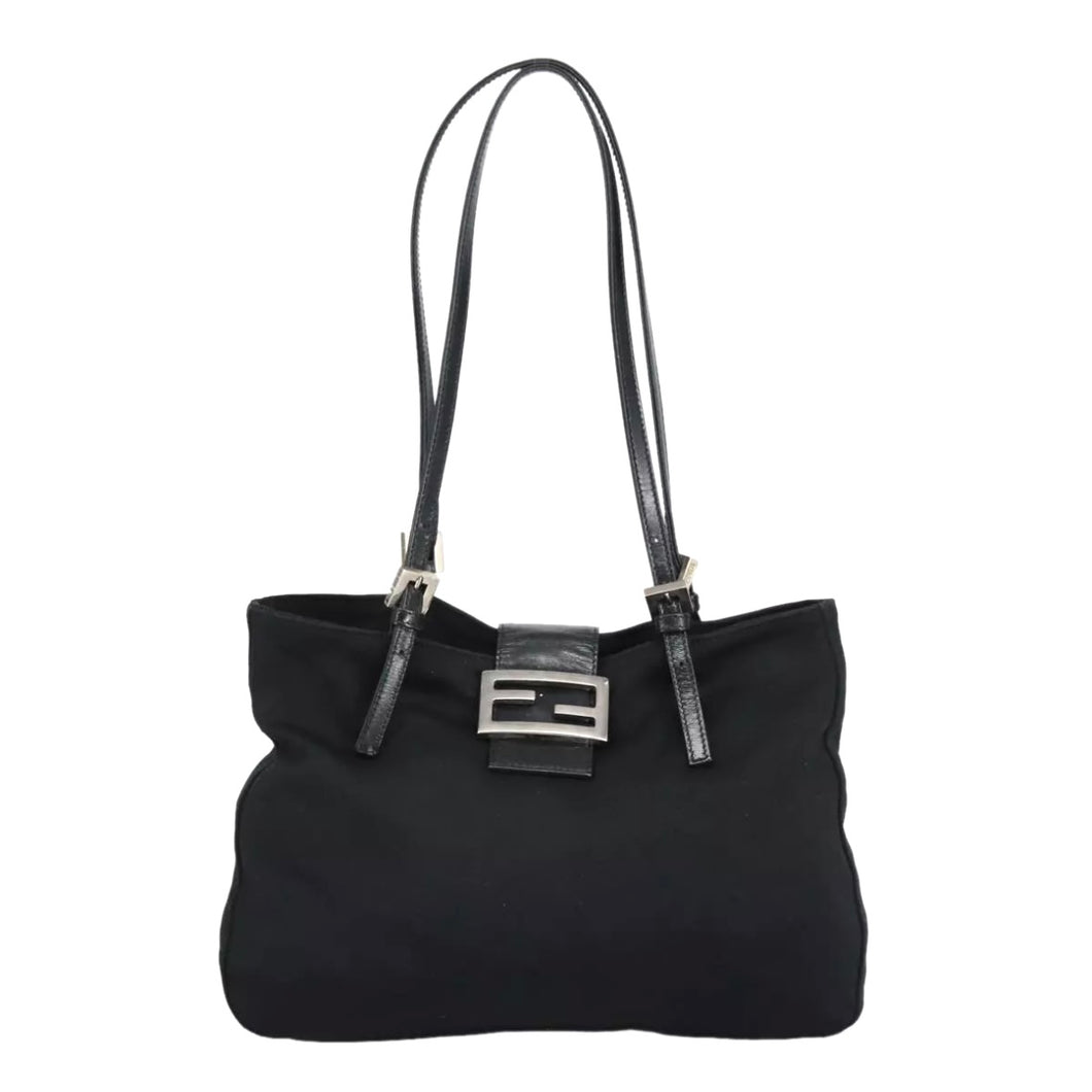 Fendi Black Baguette Tote