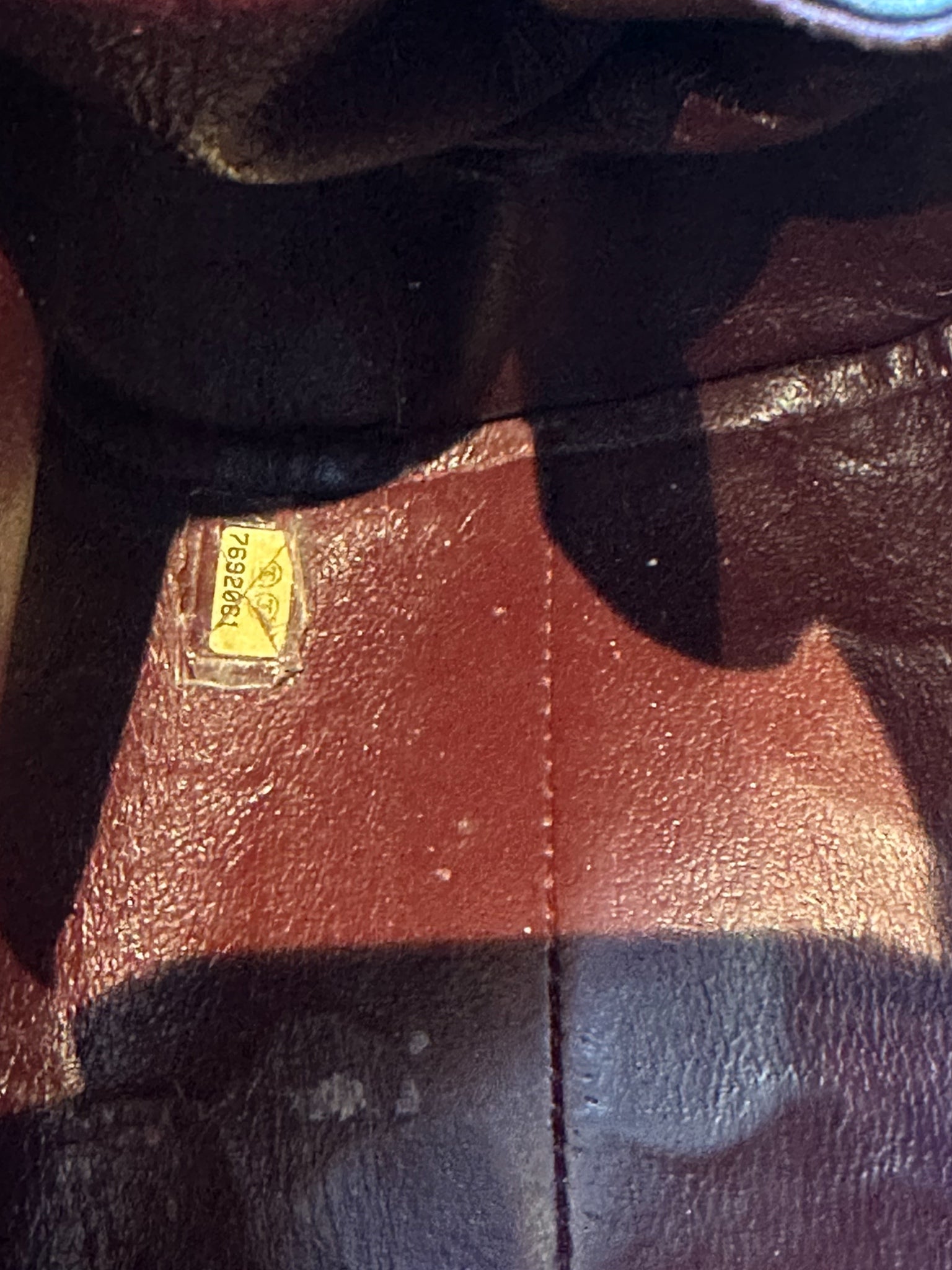 Chanel Black Leather Handbag