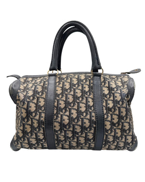 Dior Navy Trotter Boston Bag