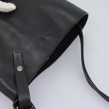 Load image into Gallery viewer, Loewe Black Leather Bucket Tote
