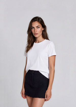Chanel Black Tweed Mini Skirt